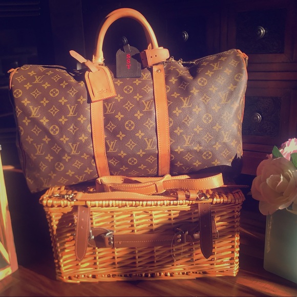 Handbags - Authentic Louis Vuitton Keepall 50 Bandouliere
